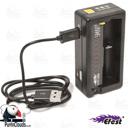 Efest Xsmart Vaping Battery Charger (USB) | Puffin Clouds UK