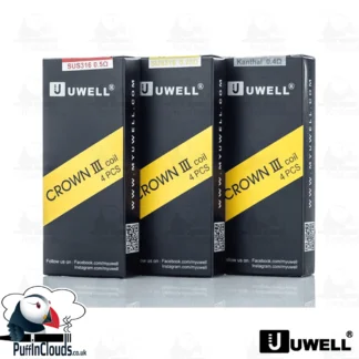 Uwell Crown 3 Coils (4 Pack) | Puffin Clouds UK