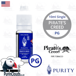 Purity Pirates Creed E-Liquid 10ml | Puffin Clouds UK