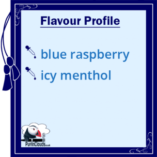 IVG Blue Raspberry Short Fill E-Liquid 50ml - Flavour Profile | Puffin Clouds UK