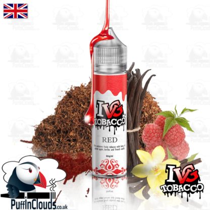 IVG Red Tobacco Short Fill E-Liquid 50ml | Puffin Clouds UK