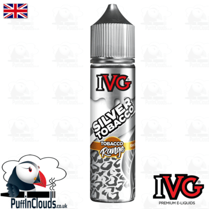 IVG Silver Tobacco Short Fill E-Liquid 50ml | Puffin Clouds UK