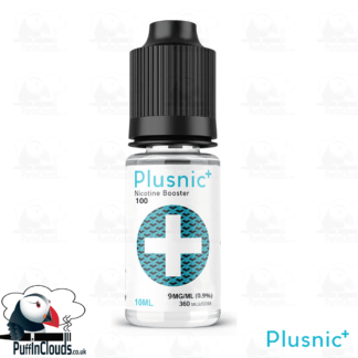 PlusNic Max VG Nicotine Booster 9mg 100% VG | Puffin Clouds UK