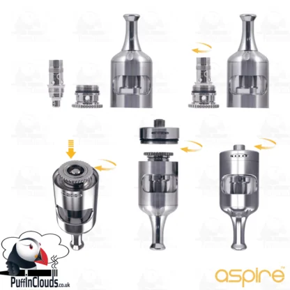 Aspire Nautilus 2S Tank | Puffin Clouds UK