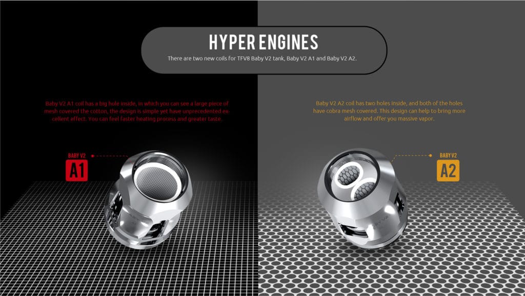 SMOK TFV-Mini V2 Tank (TFV8 Baby V2) UK Edition | Puffin Clouds UK