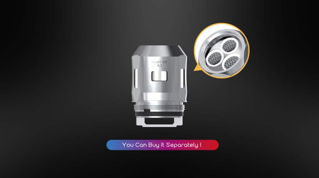 SMOK TFV-Mini V2 Tank (TFV8 Baby V2) UK Edition | Puffin Clouds UK