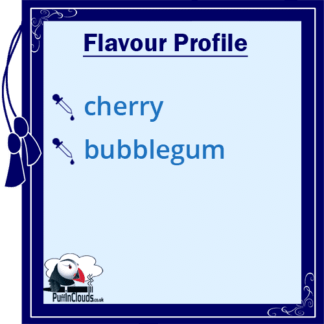Atomic Cherry Bubblegum Shake n Vape E-Liquid (50ml 0mg) | Puffin Clouds UK