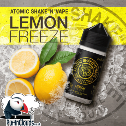 Atomic Lemon Freeze Shake n Vape E-Liquid (50ml 0mg) | Puffin Clouds UK