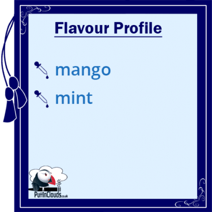 Atomic Mango Mint Shake n Vape E-Liquid (50ml 0mg) | Puffin Clouds UK