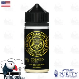 Atomic Tobacco Bliss Shake n Vape E-Liquid (50ml 0mg) | Puffin Clouds UK