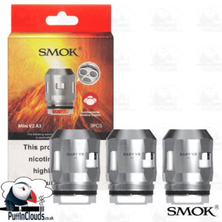 SMOK TFV-Mini V2 A3 Coils (3 Pack) | Puffin Clouds UK