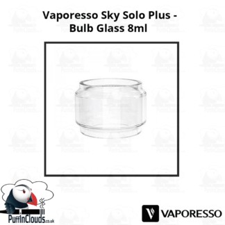 Vaporesso Sky Solo Plus Bulb Glass (8ml) | Puffin Clouds UK