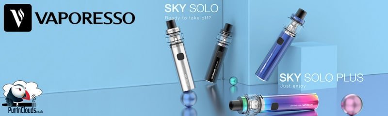Vaporesso Sky Solo | Puffin Clouds UK