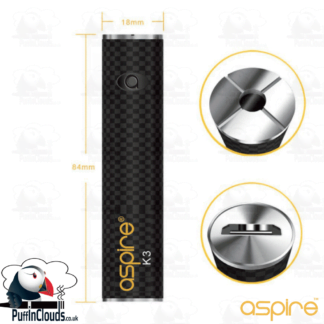 Aspire K3 Battery | Puffin Clouds UK