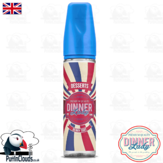 Dinner Lady Berry Tart E-Liquid (50ml 0mg) | Puffin Clouds UK