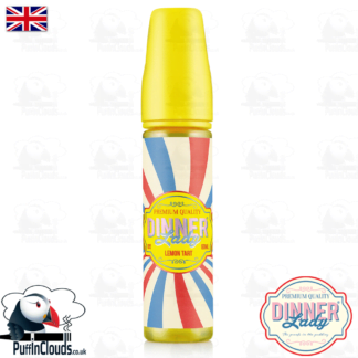 Dinner Lady Lemon Tart E-Liquid (50ml 0mg) | Puffin Clouds UK