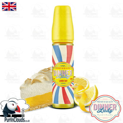 Dinner Lady Lemon Tart E-Liquid (50ml 0mg) | Puffin Clouds UK