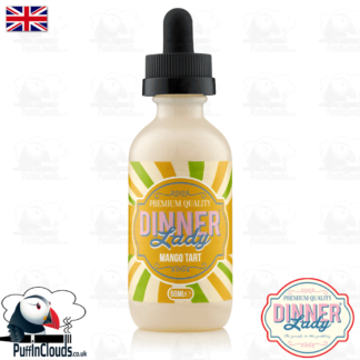 Dinner Lady Mango Tart E-Liquid (50ml 0mg) | Puffin Clouds UK
