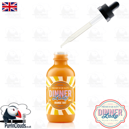 Dinner Lady Orange Tart E-Liquid (50ml 0mg) | Puffin Clouds UK