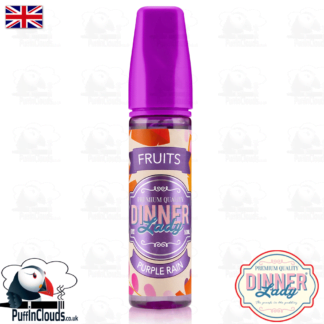 Dinner Lady Purple Rain E-Liquid (50ml 0mg) | Puffin Clouds UK