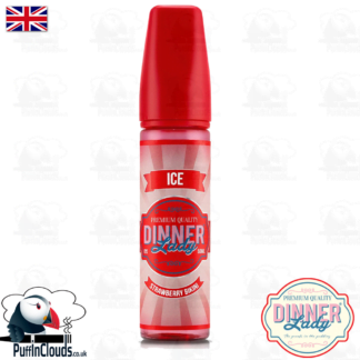 Dinner Lady Strawberry Bikini E-Liquid (50ml 0mg) | Puffin Clouds UK