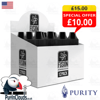 Fusion Nic Shot 20mg (12 Pack) | Puffin Clouds UK