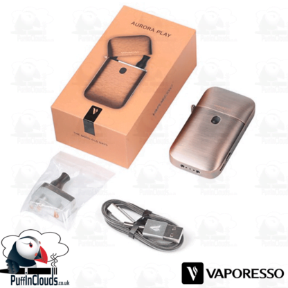 Vaporesso Aurora Play Pod Kit - What's Included | Puffin Clouds UK