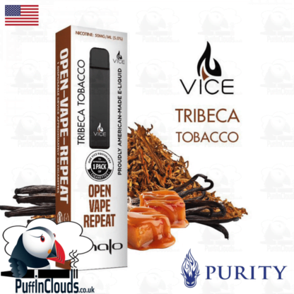 Purity Tribeca Vice Disposable Pod Device | Puffin Clouds UK