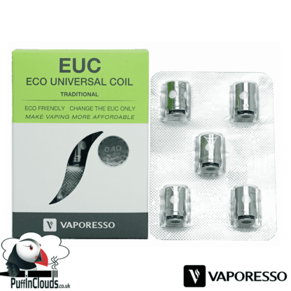 Vaporesso EUC Traditional Coils (5 Pack) | Puffin Clouds UK