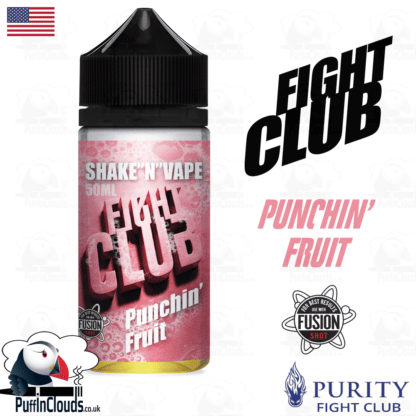 Fight Club Punchin Fruit Shake n Vape E-Liquid (50ml 0mg) | Puffin Clouds UK