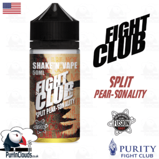 Fight Club Split Pear-sonality Shake n Vape E-Liquid (50ml 0mg) | Puffin Clouds UK