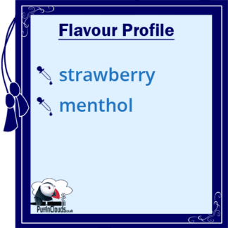 Paradise-Icle Strawberry Slushy Shake n Vape E-Liquid (50ml 0mg) | Puffin Clouds UK