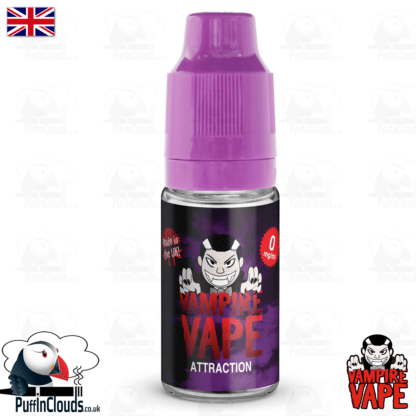Attraction E-Liquid by Vampire Vape (10ml) | Puffin Clouds UK