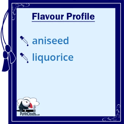 Black Jack E-Liquid by Vampire Vape (10ml) Flavour Profile | Puffin Clouds UK