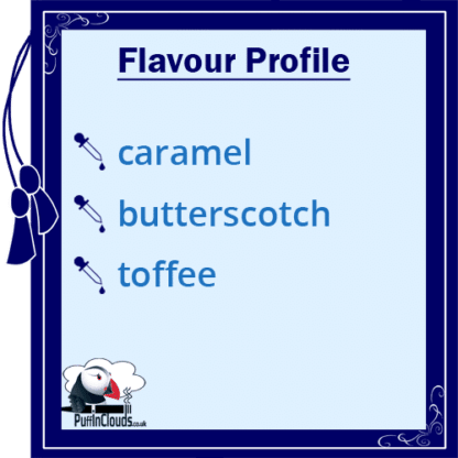 Caramel Crunch E-Liquid by Vampire Vape (10ml) Flavour Profile | Puffin Clouds UK