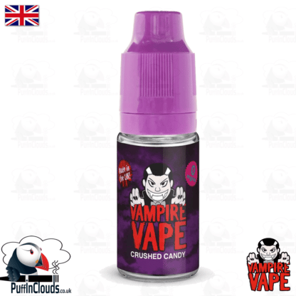 Crushed Candy E-Liquid by Vampire Vape (10ml) | Puffin Clouds UK