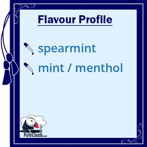 Spearmint E-Liquid by Vampire Vape (10ml) Flavour Profile | Puffin Clouds UK