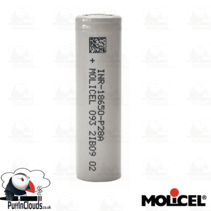 Molicel P28A Vaping Battery | Puffin Clouds UK