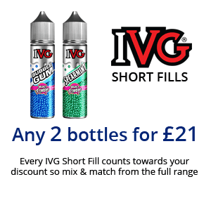 IVG Short Fill E-Liquid Multibuy Discounts | Puffin Clouds UK