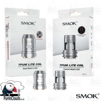 SMOK TFV16 Lite Replacement Mesh Coils (3 Pack) - Puffin Clouds UK