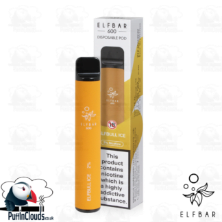 Elfbull Ice ELFBAR 600 Disposable Pod - Puffin Clouds UK