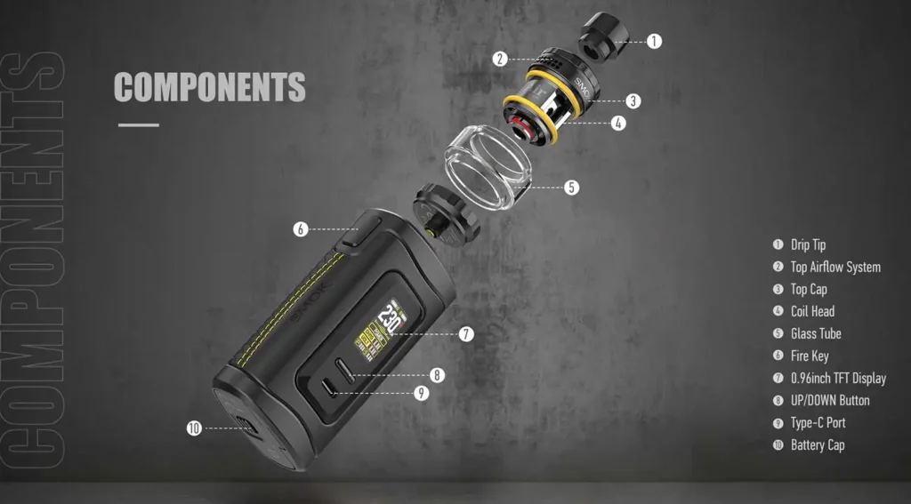 Components - Smok Morph 3 Kit