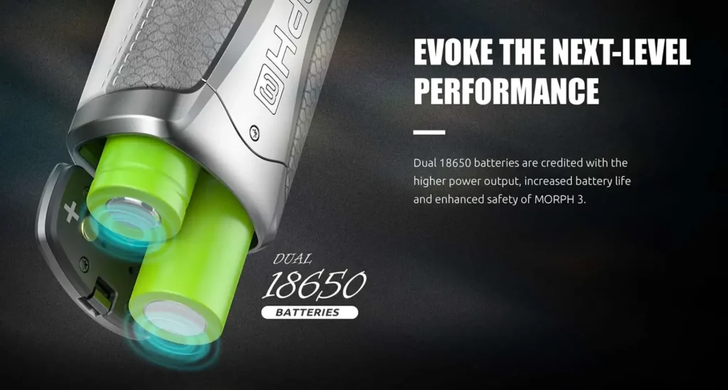 Smok Morph 3 - Dual 18650 batteries