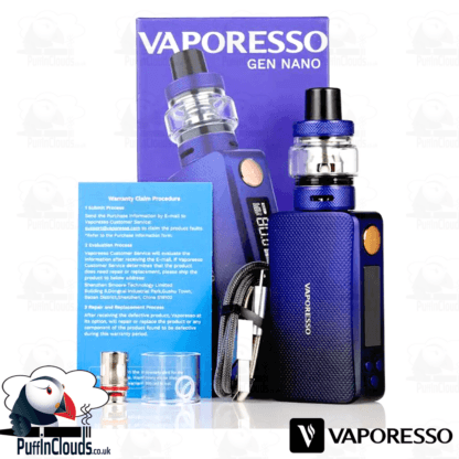 Vaporesso Gen Nano Kit 80W - Puffin Clouds UK