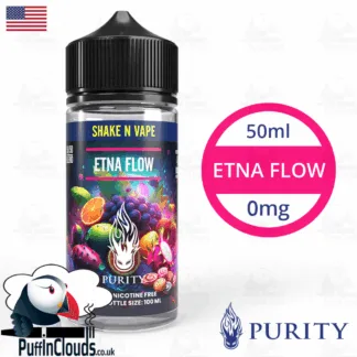 Purity Etna Flow Shake n Vape E-Liquid (50ml 0mg) | Puffin Clouds UK