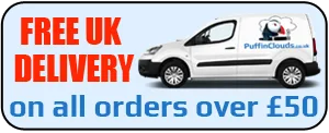 Free Shipping on all orders over £50 | Puffin Clouds UK